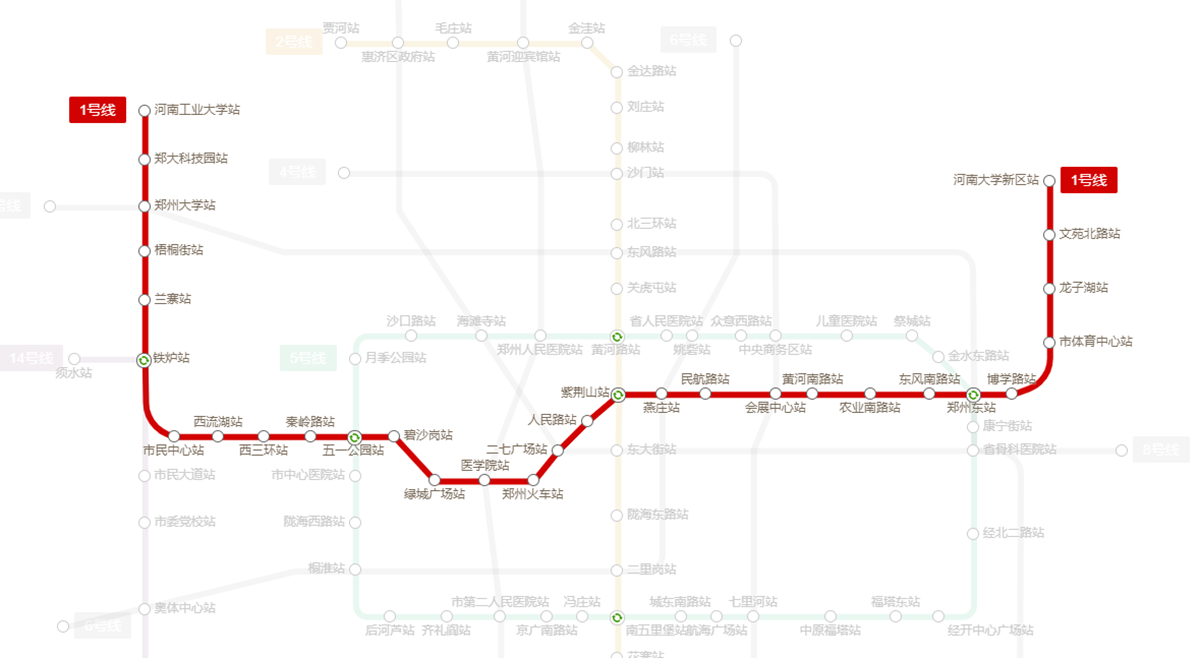 郑州地铁14条线路建设规划与进展来了!你最关心哪条?